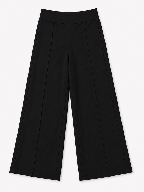 Old Navy Pants - Old Navy High Waist Wide-Leg Pixie Pants with Front Seams in Black Jack L